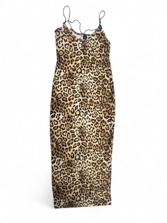 SKIMS Dresses & Skirts - Leopard Print Slip Dress in Brown and Tan